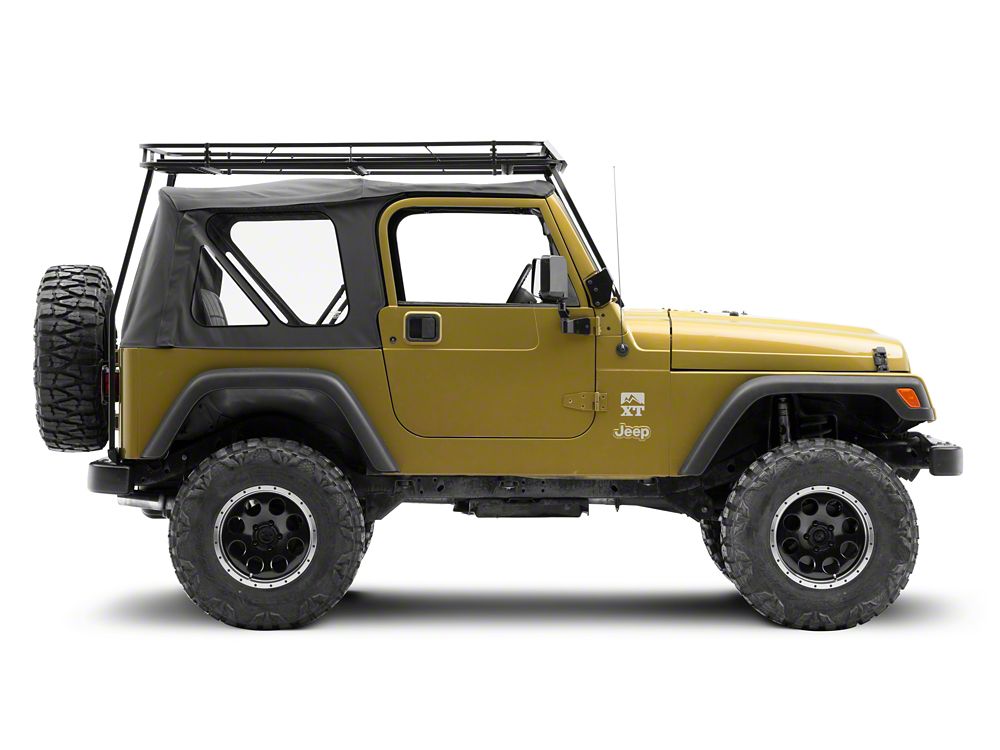 Jeep Licensed by RedRock Expedition Rack (97-06 Jeep Wrangler TJ, Excluding Unlimited)