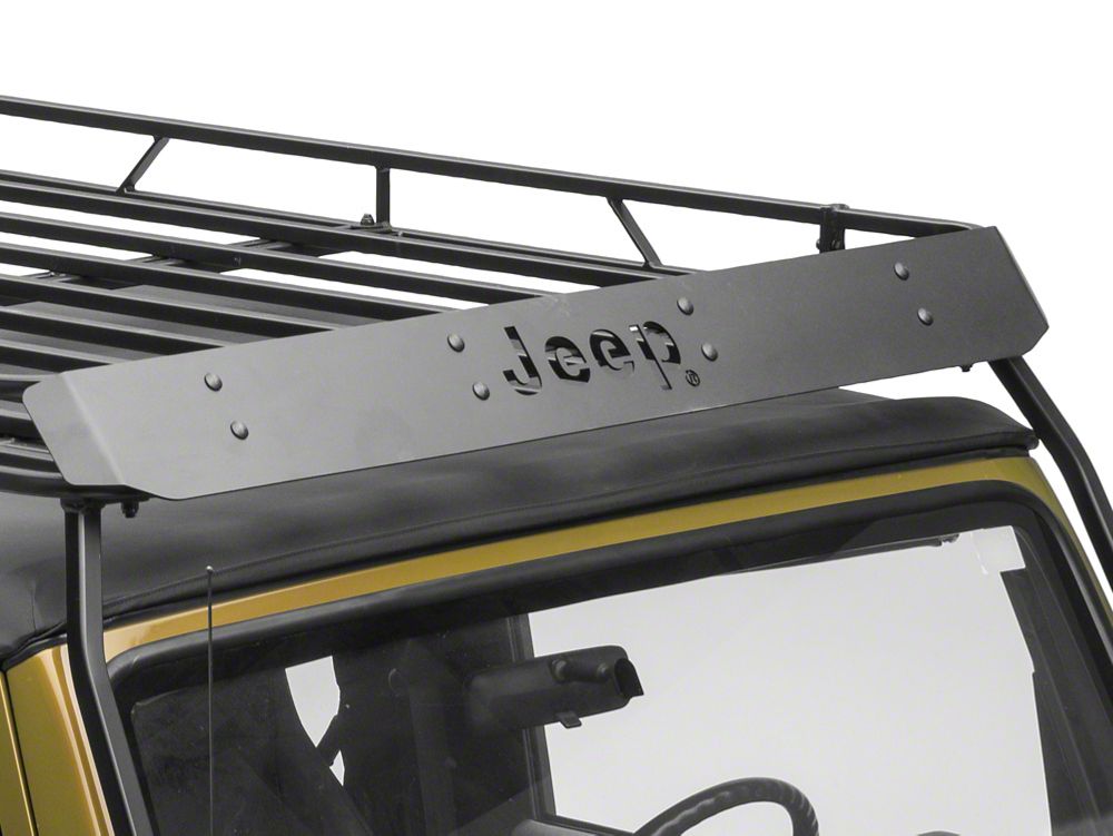 Jeep Licensed by RedRock Expedition Rack (97-06 Jeep Wrangler TJ, Excluding Unlimited)