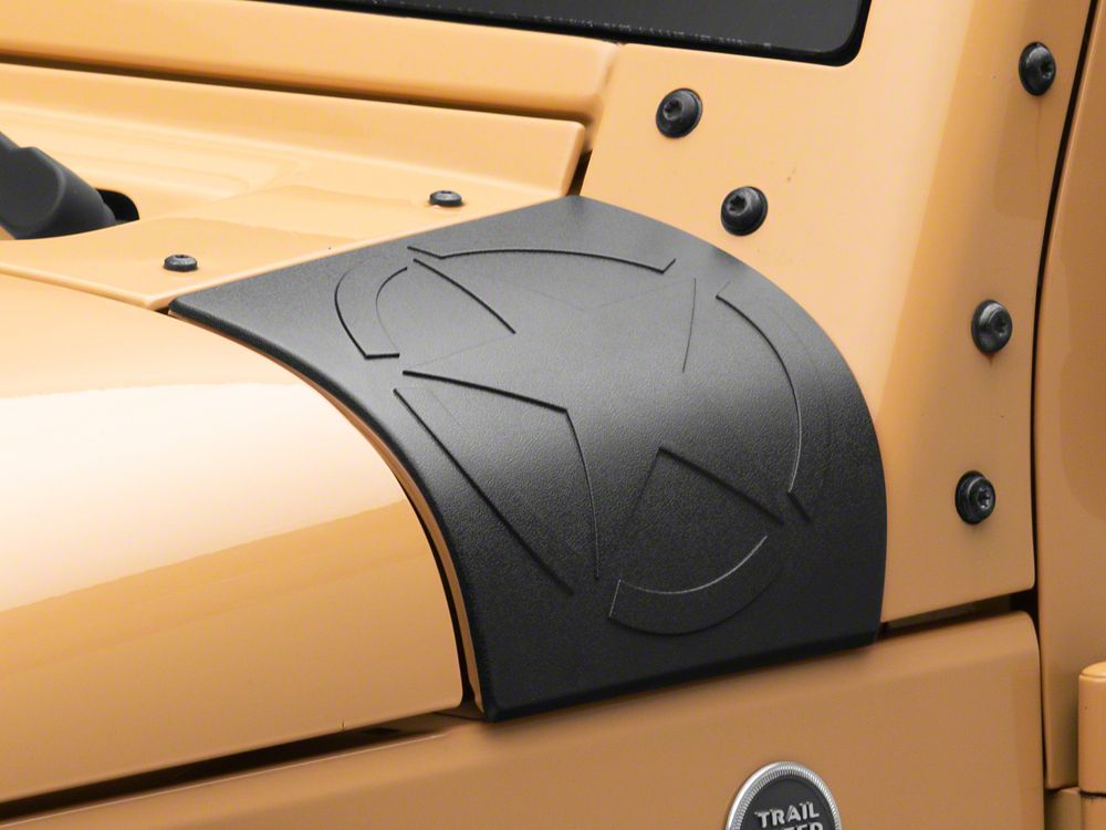 RedRock Cowl Armor; Star Style (07-18 Jeep Wrangler JK)