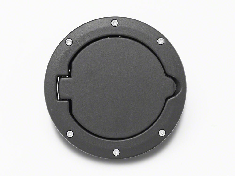 RedRock Fuel Door; Textured Black (97-06 Jeep Wrangler TJ)