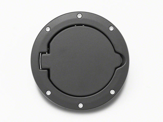 RedRock Fuel Door; Textured Black (97-06 Jeep Wrangler TJ)