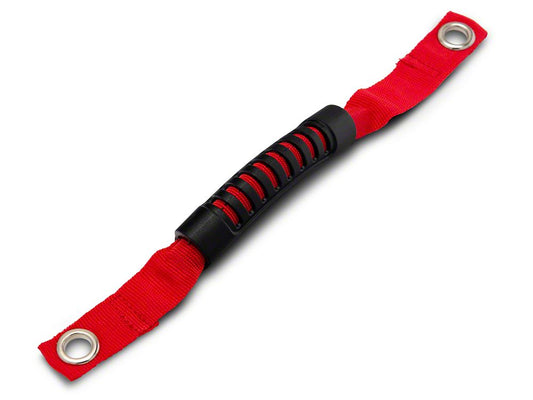 RedRock Grab Handles; Red (07-18 Jeep Wrangler JK 4-Door)