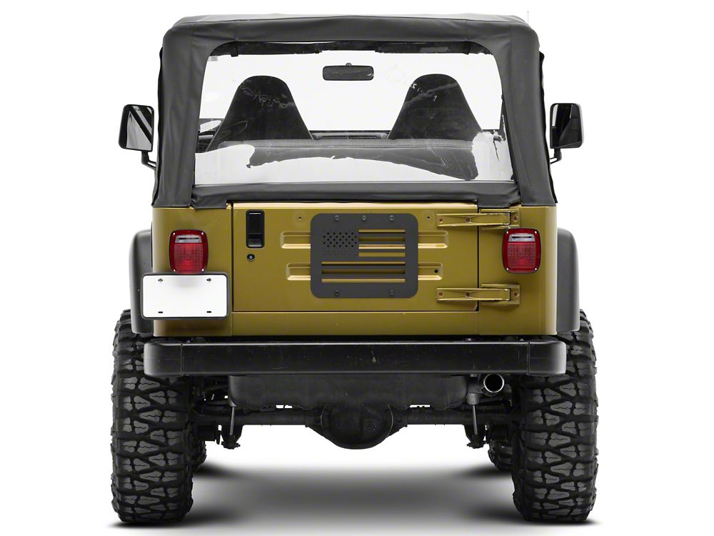 RedRock Old Glory Spare Tire Delete (97-06 Jeep Wrangler TJ)