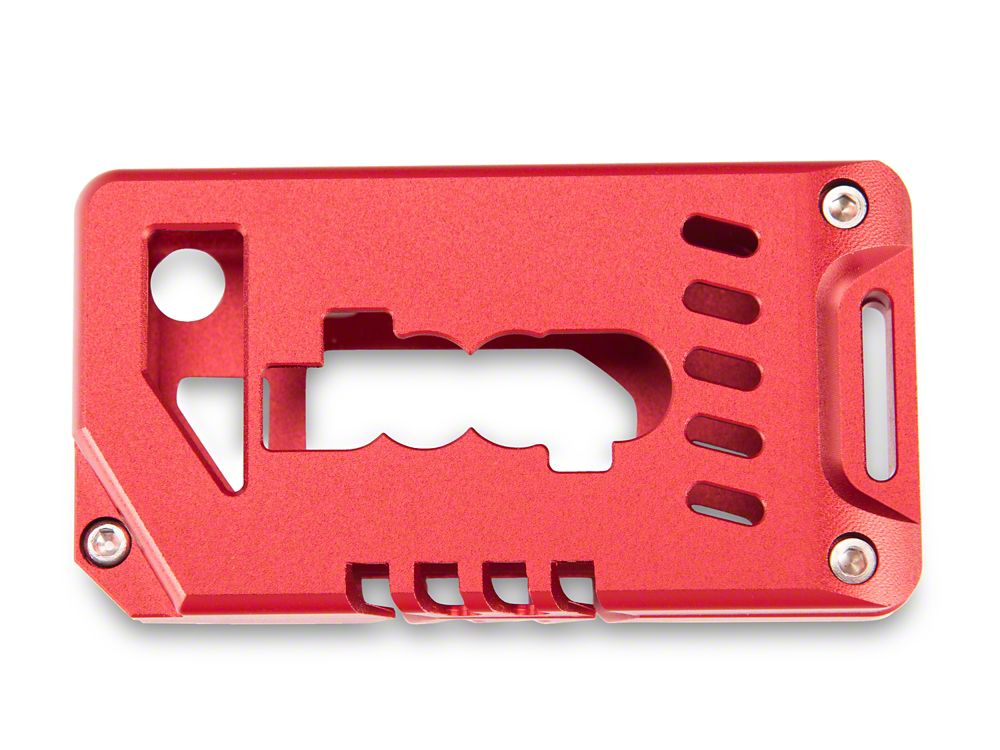 RedRock Key FOB Holder; Red (18-25 Jeep Wrangler JL)
