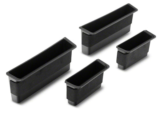 RedRock Door Handle Storage Tray Set (07-10 Jeep Wrangler JK 4-Door)