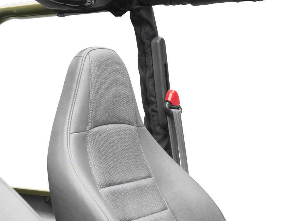 RedRock Seat Belt Trim; Red (97-06 Jeep Wrangler TJ)