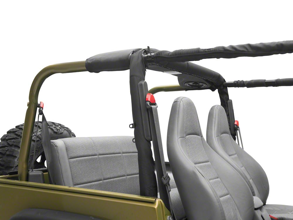 RedRock Seat Belt Trim; Red (97-06 Jeep Wrangler TJ)