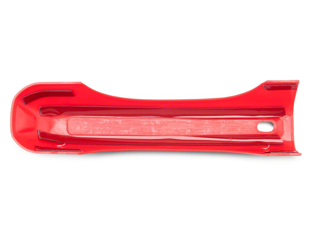 RedRock Door Handle Covers; Red (18-25 Jeep Wrangler JL 4-Door)