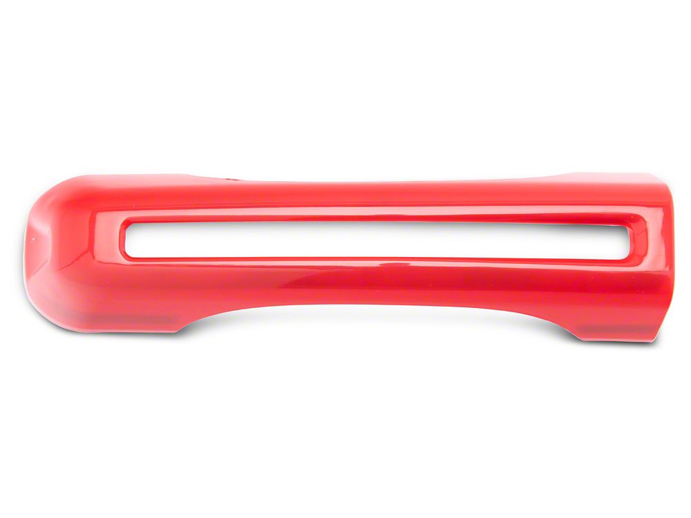 RedRock Door Handle Covers; Red (18-25 Jeep Wrangler JL 4-Door)