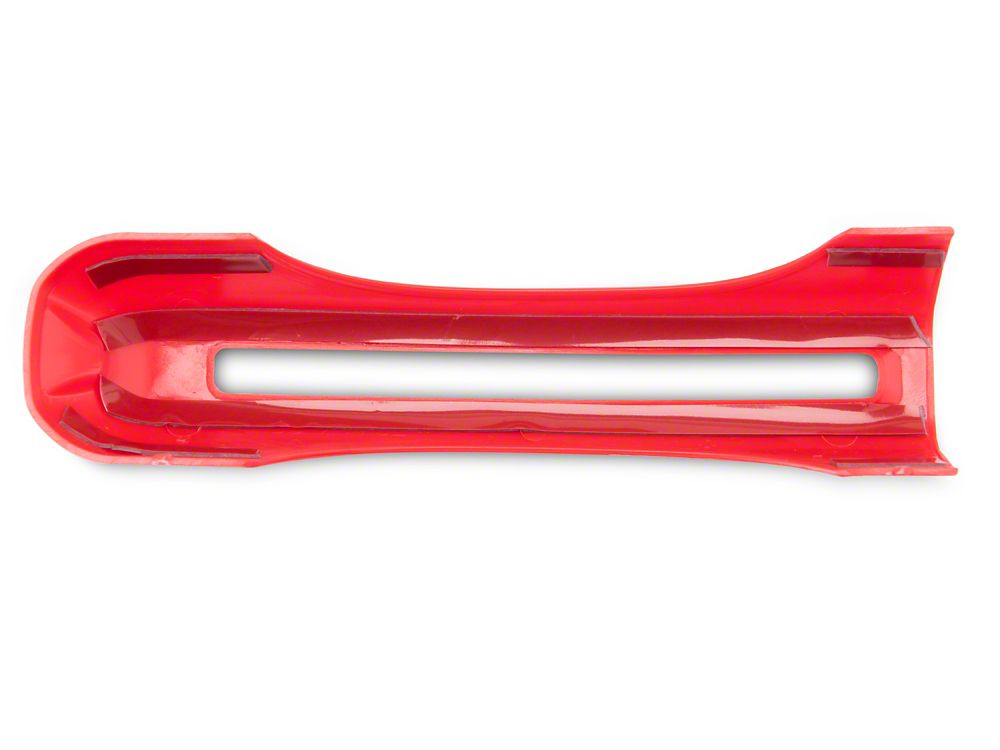 RedRock Door Handle Covers; Red (18-25 Jeep Wrangler JL 4-Door)