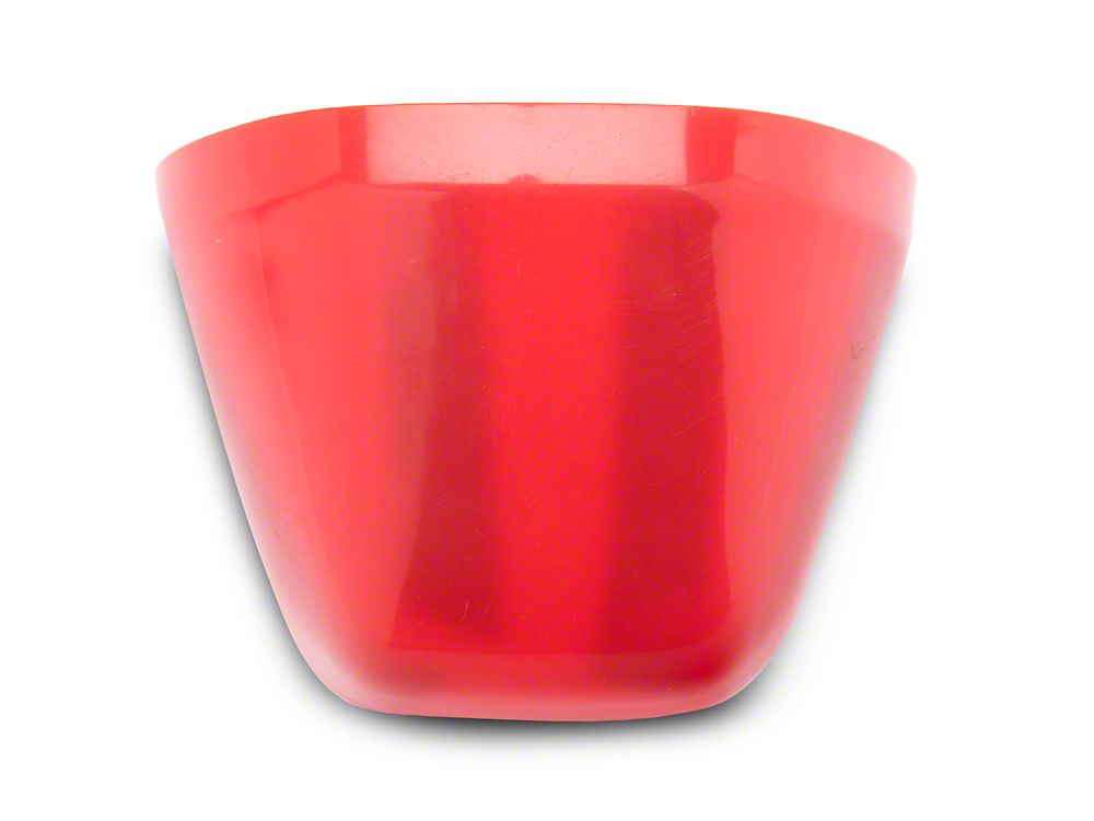 RedRock Door Handle Covers; Red (18-25 Jeep Wrangler JL 4-Door)