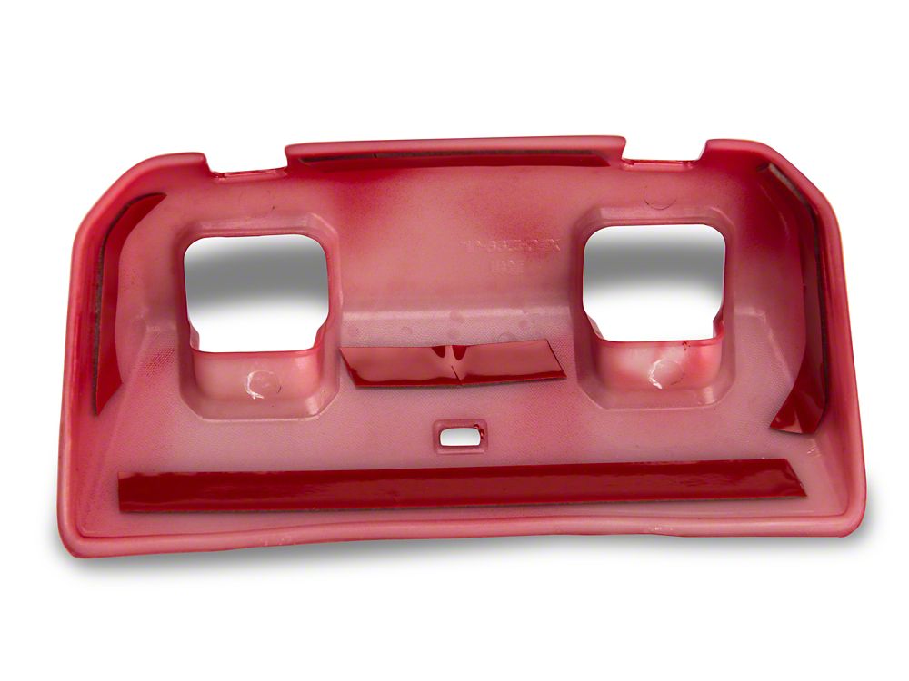 RedRock Switch Panel Trim; Red (18-25 Jeep Wrangler JL)