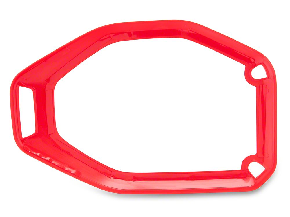 RedRock Pillar and Roof Speaker Trim; Red (18-23 Jeep Wrangler JL)