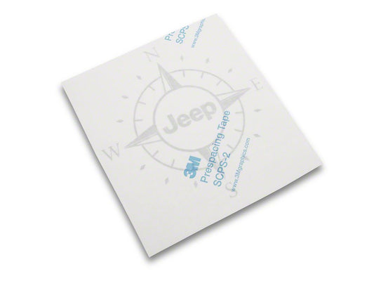 Jeep Licensed by RedRock Small Compass Decal with Jeep Logo; Silver (07-18 Jeep Wrangler JK)