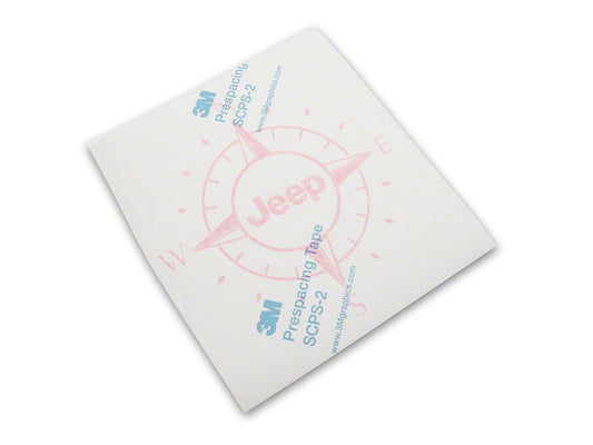 Jeep Licensed by RedRock Small Compass Decal with Jeep Logo; Pink (07-18 Jeep Wrangler JK)