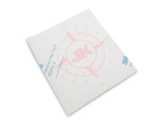 Jeep Licensed by RedRock Small Compass Decal with JK Logo; Pink (07-18 Jeep Wrangler JK)