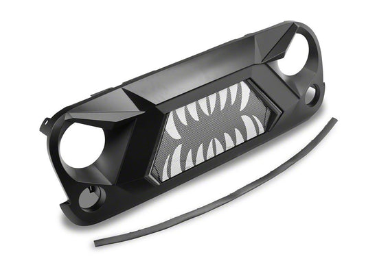 RedRock Open Wide Grille with LED DRL (07-18 Jeep Wrangler JK)