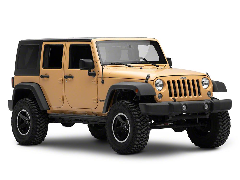 Jeep Licensed by RedRock 13-Inch Trail Antenna with Printed Jeep Logo (07-23 Jeep Wrangler JK & JL)