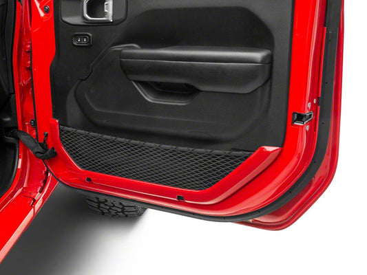 RedRock Door Storage Net Trim; Red (18-25 Jeep Wrangler JL)