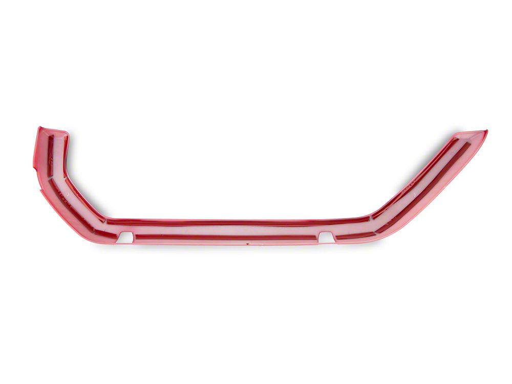 RedRock Inner Door Trim Set; Red (18-25 Jeep Wrangler JL)