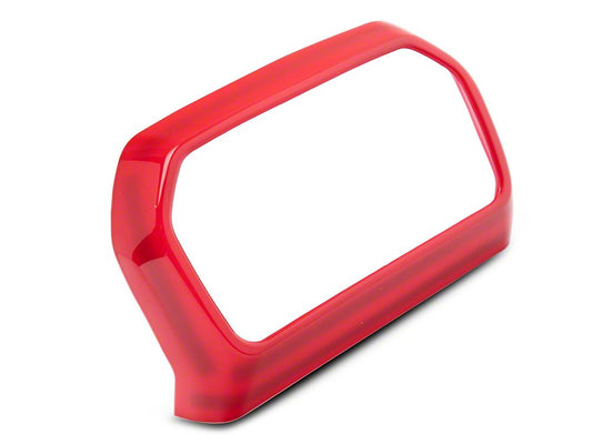 RedRock Rear Vent Outlet Trim; Red (18-25 Jeep Wrangler JL)