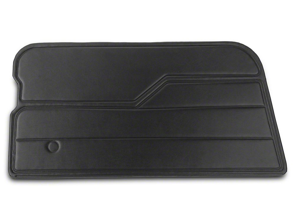 RedRock Door Interior Trim Panels; Black (87-95 Jeep Wrangler YJ)