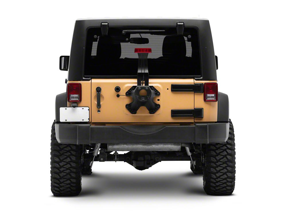 RedRock Tailgate Hinge Cover; Upper Inner (07-18 Jeep Wrangler JK)