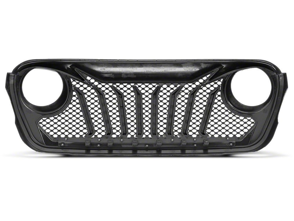 RedRock Titus Grille; Unpainted (18-25 Jeep Wrangler JL w/o TrailCam)