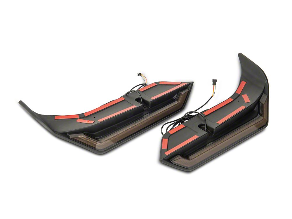 RedRock Roof Mounted Spoiler with LED Brake and Reverse Lighting (18-25 Jeep Wrangler JL)