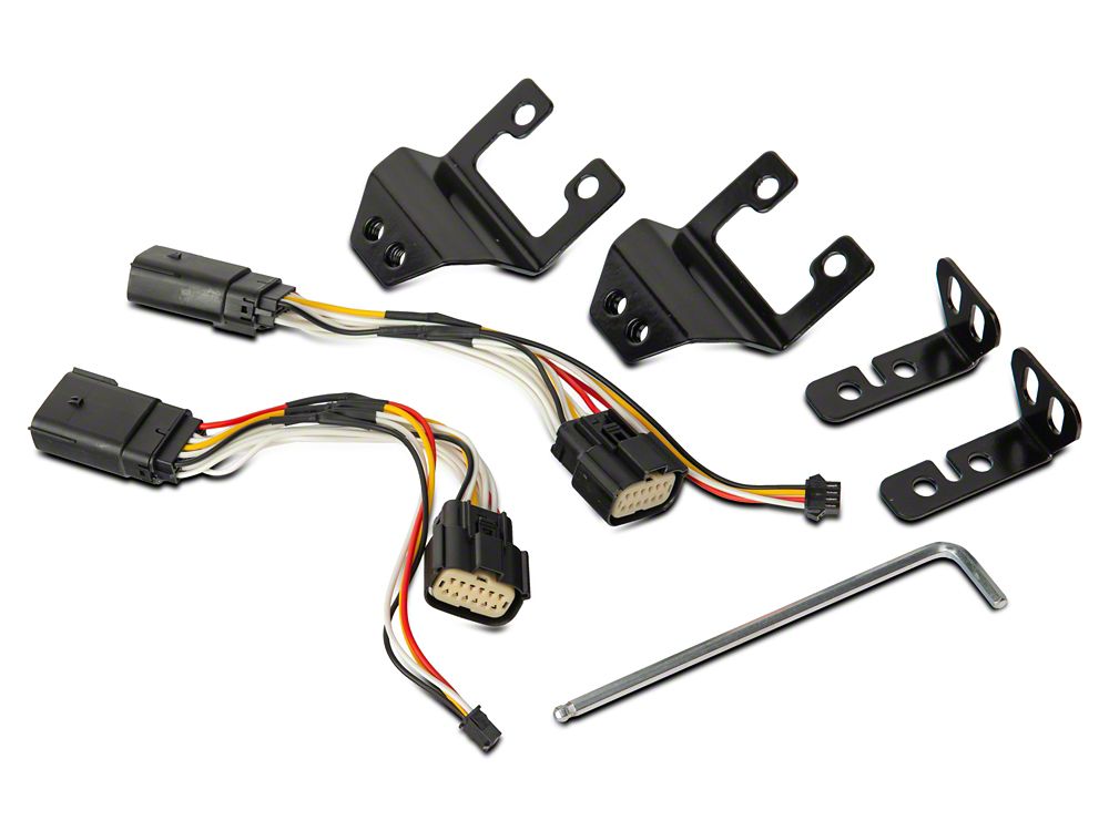 RedRock Roof Mounted Spoiler with LED Brake and Reverse Lighting (18-25 Jeep Wrangler JL)
