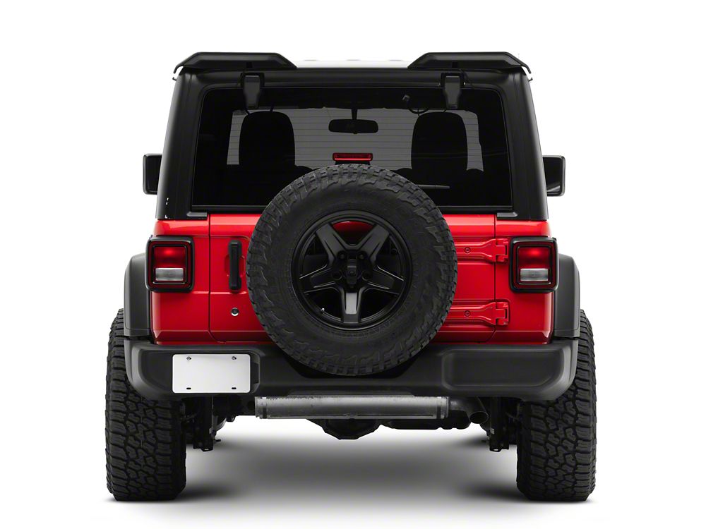RedRock Roof Mounted Spoiler with LED Brake and Reverse Lighting (18-25 Jeep Wrangler JL)