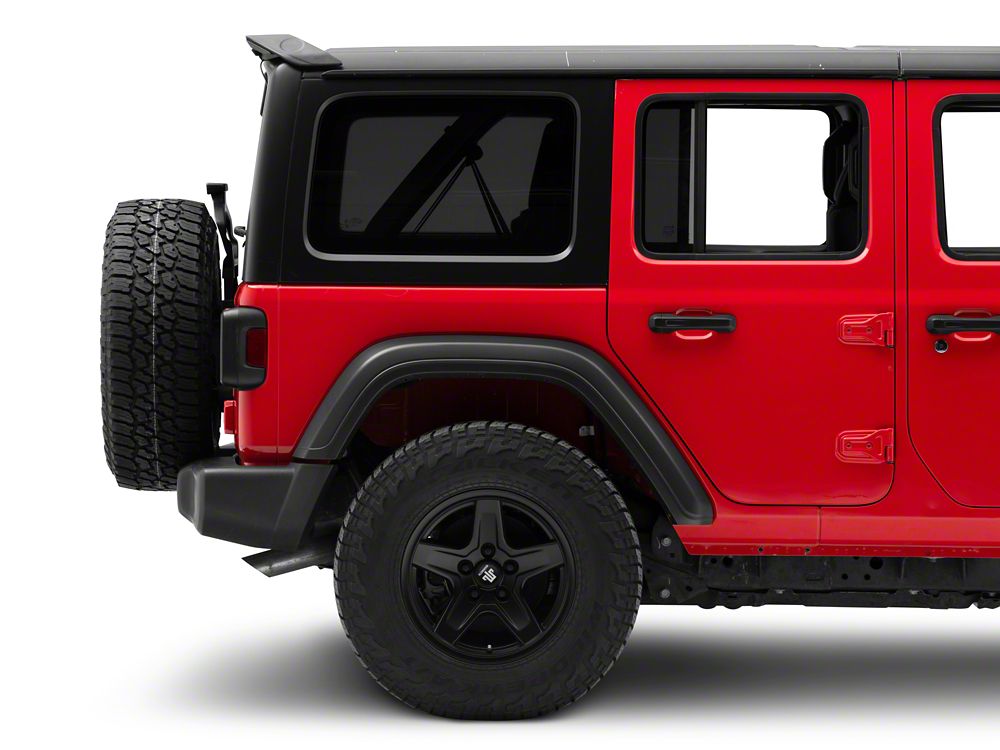 RedRock Roof Mounted Spoiler with LED Brake and Reverse Lighting (18-25 Jeep Wrangler JL)