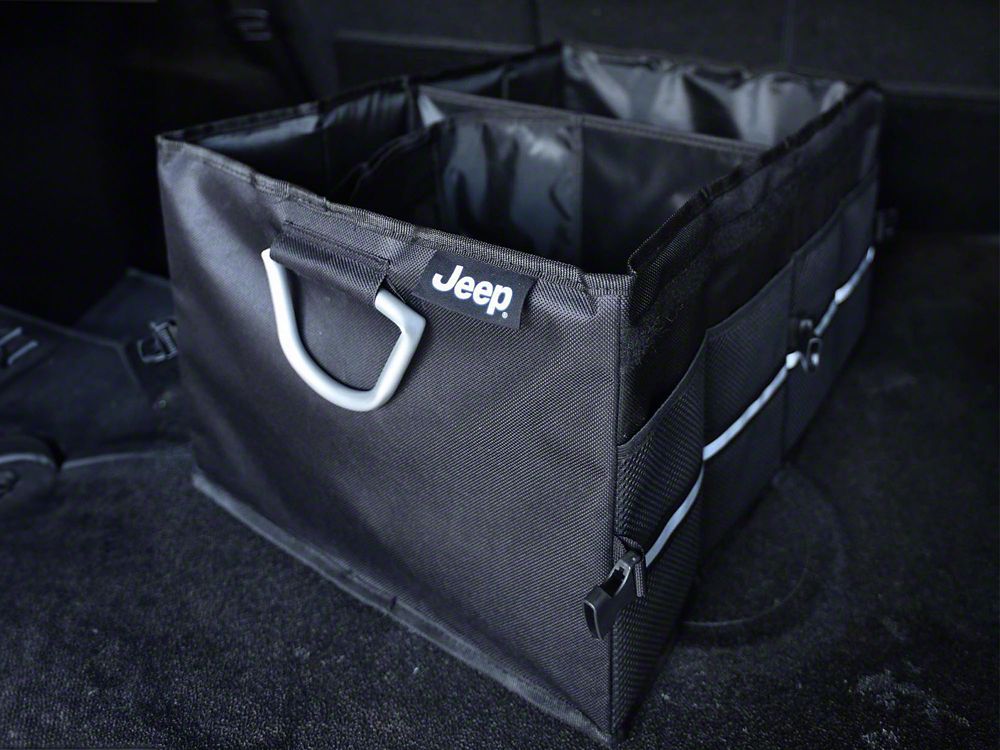Jeep Licensed by RedRock Portable Cargo Tote with Jeep Logo (07-18 Jeep Wrangler JK)