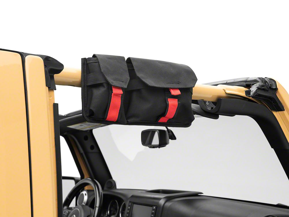 Jeep Licensed by RedRock Grab Handle Storage Bag with Jeep Logo (07-18 Jeep Wrangler JK)