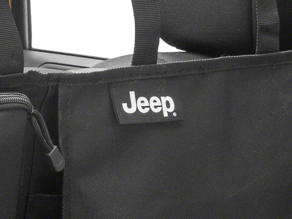 Jeep Licensed by RedRock Cargo Net/Pet Divider with Jeep Logo (07-18 Jeep Wrangler JK)