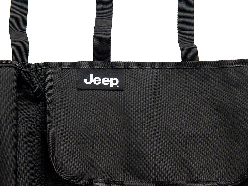 Jeep Licensed by RedRock Cargo Net/Pet Divider with Jeep Logo (07-18 Jeep Wrangler JK)