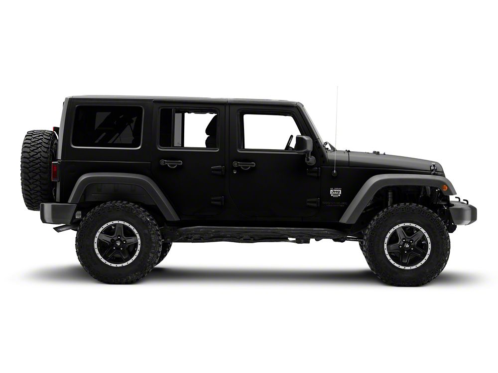 Jeep Licensed by RedRock Go Topless Jeep Decal; Pink (87-18 Jeep Wrangler YJ, TJ & JK)