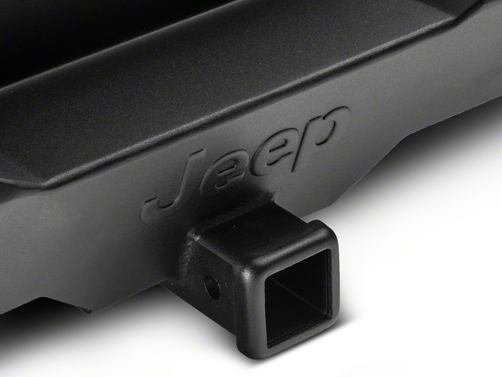 Jeep Licensed by RedRock Trail Force HD Rear Bumper with Tire Carrier and Jeep Logo (07-18 Jeep Wrangler JK)