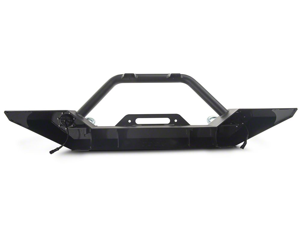 Jeep Licensed by RedRock Trail Force HD LED Front Bumper with Jeep Logo (87-06 Jeep Wrangler YJ & TJ)