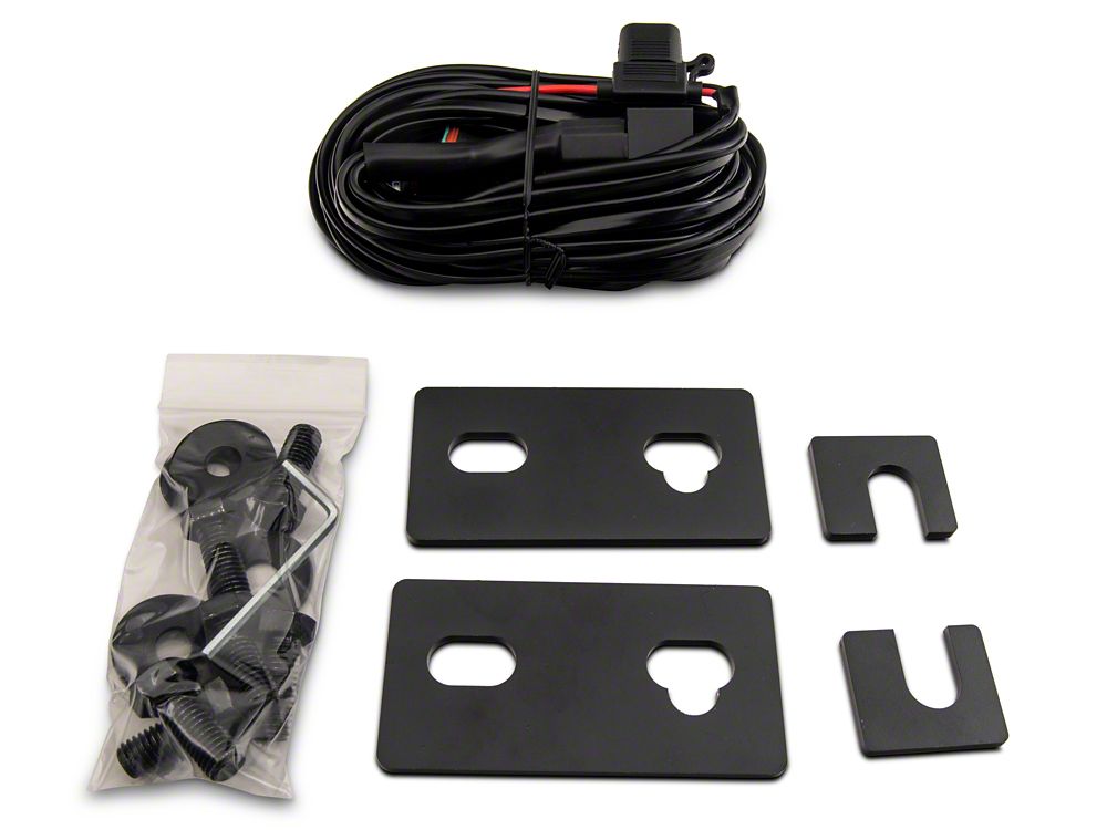 Jeep Licensed by RedRock Trail Force HD LED Front Bumper with Jeep Logo (87-06 Jeep Wrangler YJ & TJ)