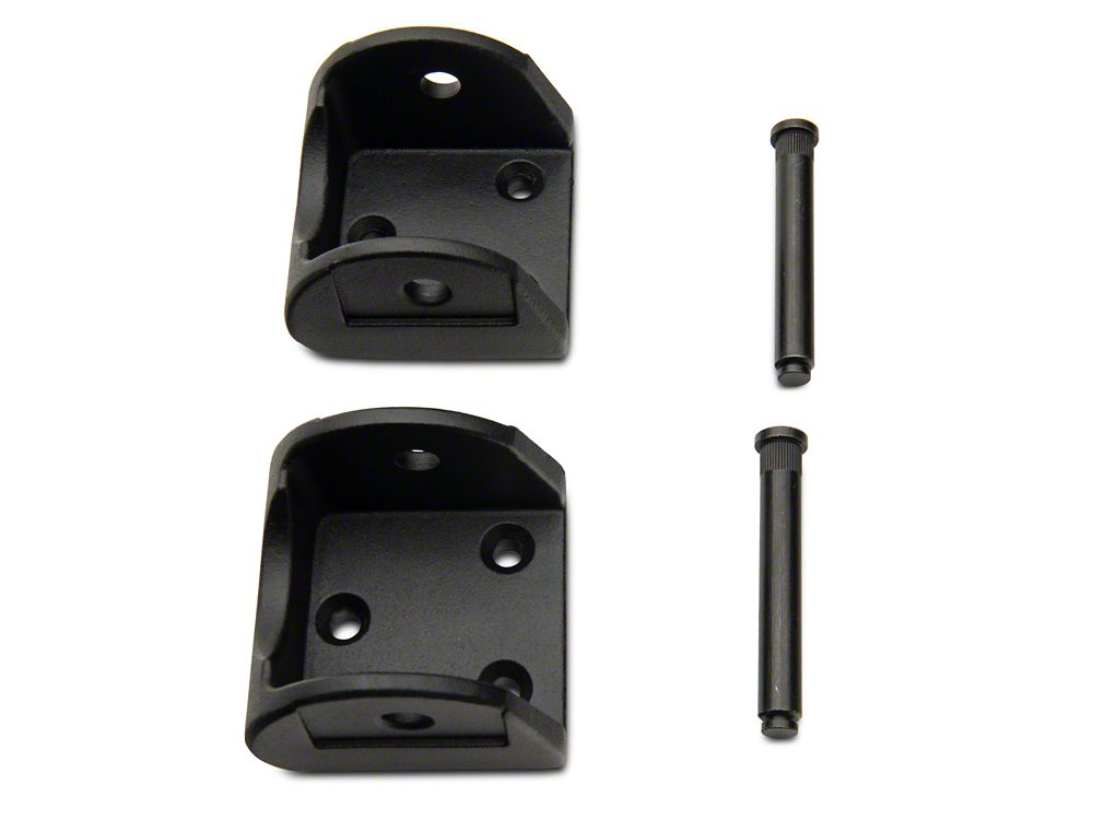 Jeep Licensed by RedRock HD Tire Carrier Bracket for OEM Tire Mount with Jeep Logo (07-18 Jeep Wrangler JK)