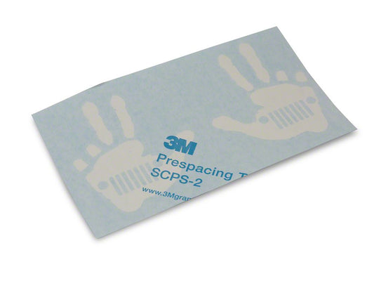 Jeep Licensed by RedRock Jeep Peace Grille Decal; White (20-25 Jeep Gladiator JT)