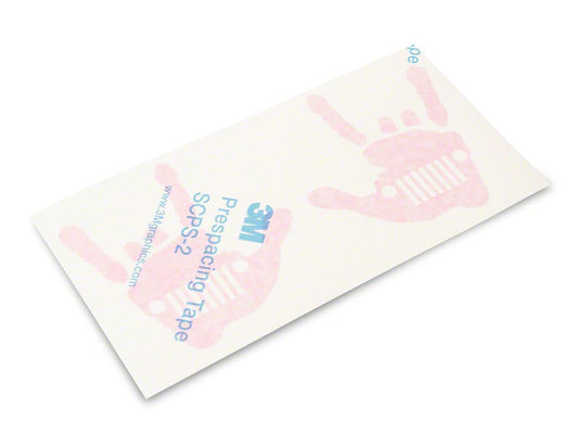 Jeep Licensed by RedRock Jeep Metal Grille Decal; Pink (20-25 Jeep Gladiator JT)