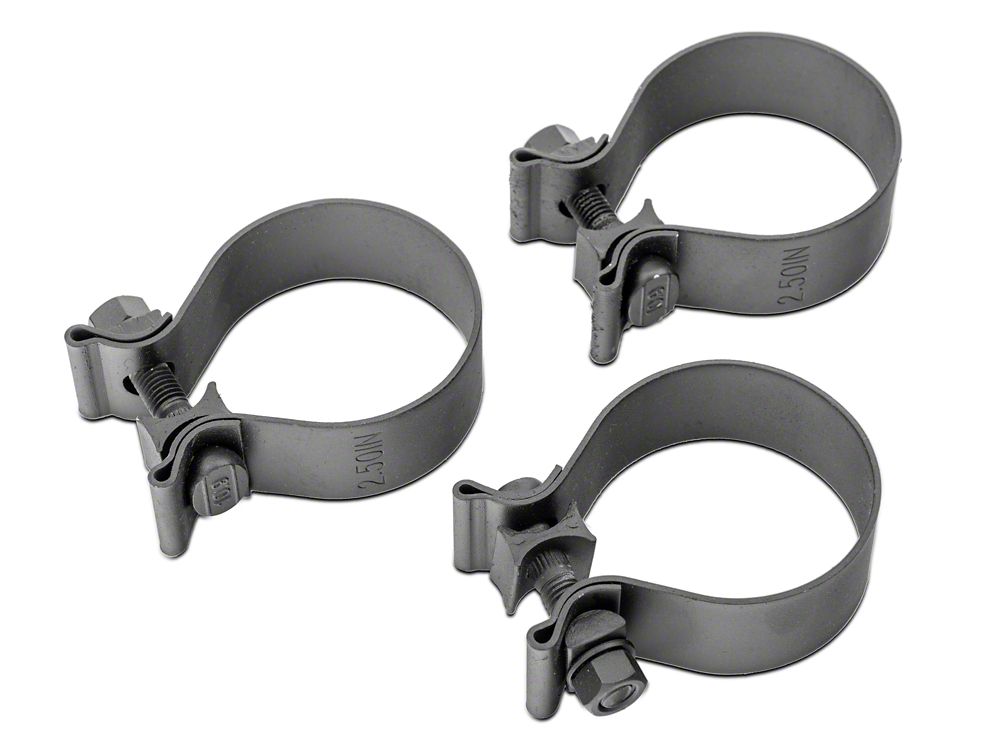 RedRock Replacement Axle-Back Exhaust Hardware Kit for J100956 Only (07-18 Jeep Wrangler JK)