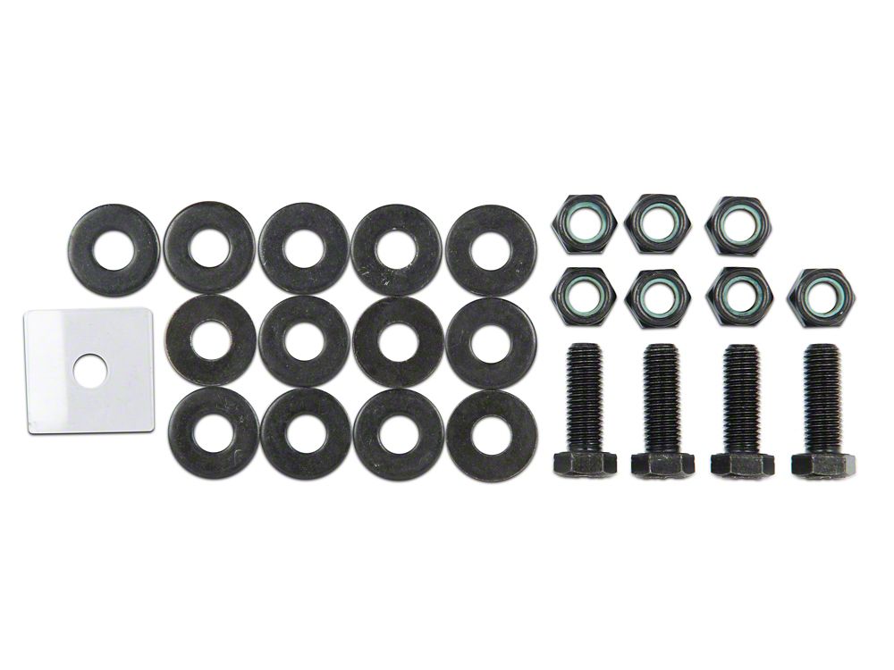 RedRock Replacement Bumper Guard Hardware Kit for J100567 Only (07-18 Jeep Wrangler JK)