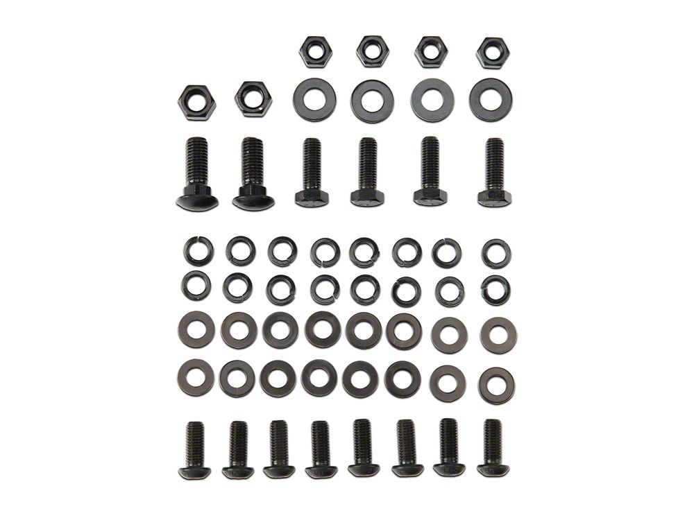 RedRock Replacement Bumper Hardware Kit for J104448 Only (07-18 Jeep Wrangler JK)