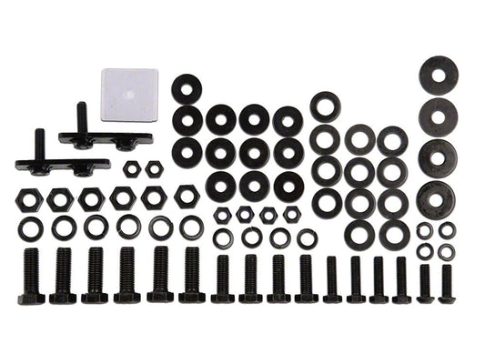 RedRock Replacement Grille Guard Hardware Kit for J122640-JL Only (18-25 Jeep Wrangler JL)