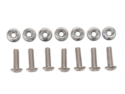 RedRock Replacement Grille Hardware Kit for J116275 Only (07-18 Jeep Wrangler JK)