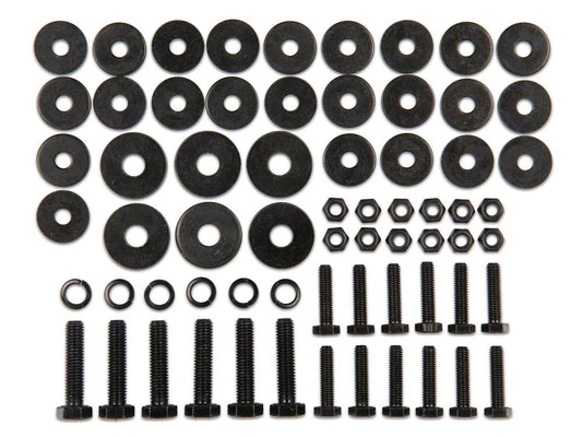 RedRock Replacement Side Armor Hardware Kit for J125457-JL Only (18-25 Jeep Wrangler JL 4-Door)