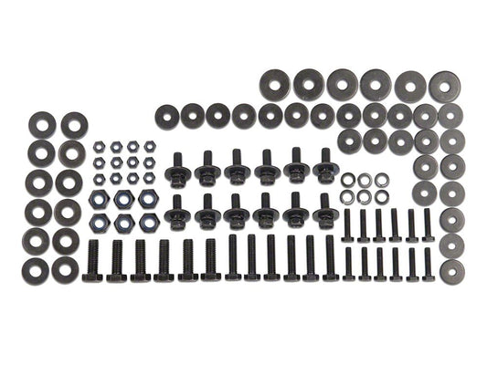 RedRock Replacement Side Step Bar Hardware Kit for J122289-JL Only (18-25 Jeep Wrangler JL 4-Door)